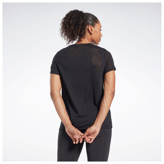 Reebok Γυναικεία κοντομάνικη μπλούζα Burnout Tee Reebok Γυναικεία κοντομάνικη μπλούζα Burnout Tee